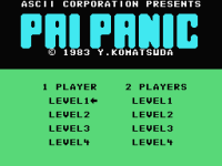 Pai Panic JP MSX JP box art